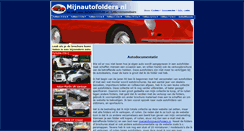 Desktop Screenshot of mijnautofolders.nl
